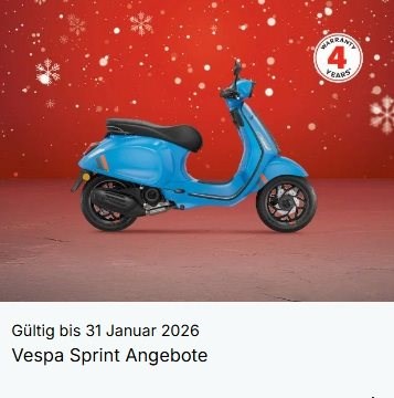 Vespa Sprint Angebote