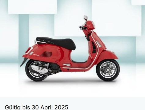 Vespa 2,99% Finanzierung