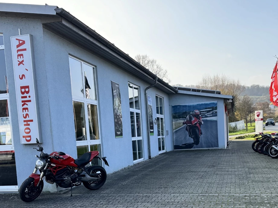ALEX’S BIKESHOP – Ducati & Kawasaki Vertragshändler in Bad Mergentheim Bild 2: ALEX’S BIKESHOP – Ducati & Kawasaki Vertragshändler in Bad Mergentheim