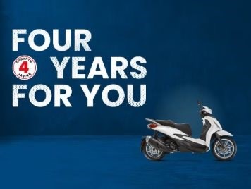 Vespa 50er Roller 4 Jahre Garantie