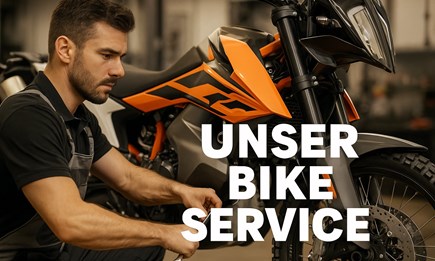Motorradservice bei Motorsport Knöbl