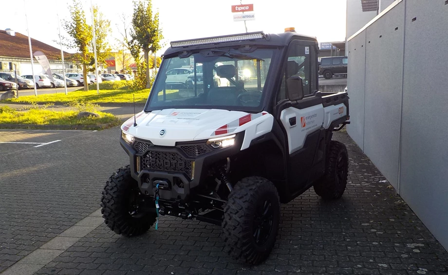 U10Pro Highland mit Sonderfarbe weiß für Arbeitseinsatz Bild 2: U10Pro Highland mit Sonderfarbe weiß für Arbeitseinsatz