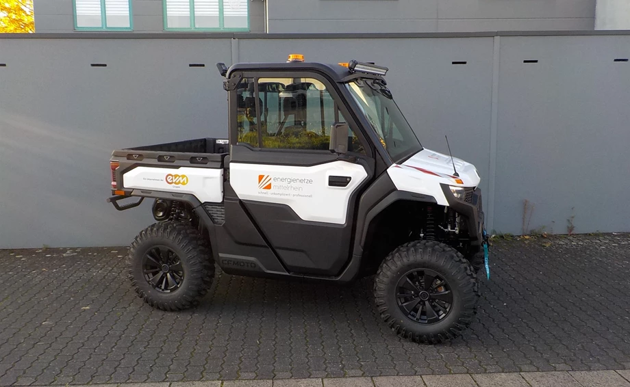 U10Pro Highland mit Sonderfarbe weiß für Arbeitseinsatz Bild 3: U10Pro Highland mit Sonderfarbe weiß für Arbeitseinsatz