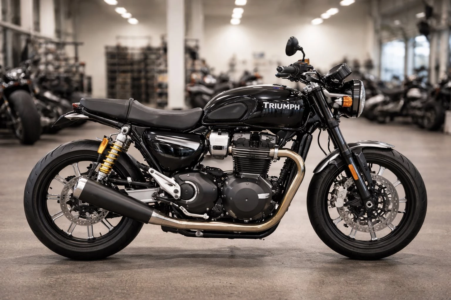 Motorrad-Tieferlegung