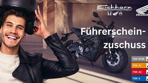 Führerscheinzuschuss - 10% Nachlass auf UVP