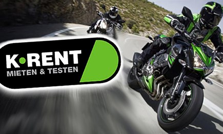 Kawasaki Rent -Jetzt puren Kawasaki-Fahrspaß erleben!