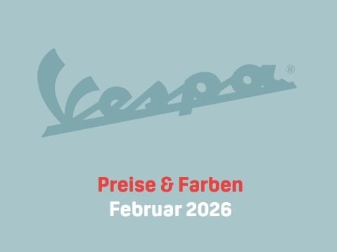 Preisliste Vespa 
