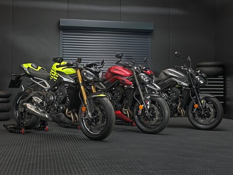 765,- € Kundenvorteil beim Kauf einer neuen Triumph Street Triple!