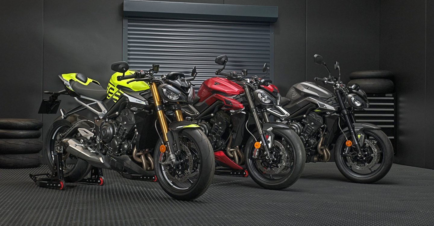 765,- € Kundenvorteil beim Kauf einer neuen Triumph Street Triple!