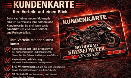 Kundenkarte – Ihre Vorteile auf einen Blick