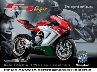MV Agusta F3 800 AGO in Kürze live bei uns!