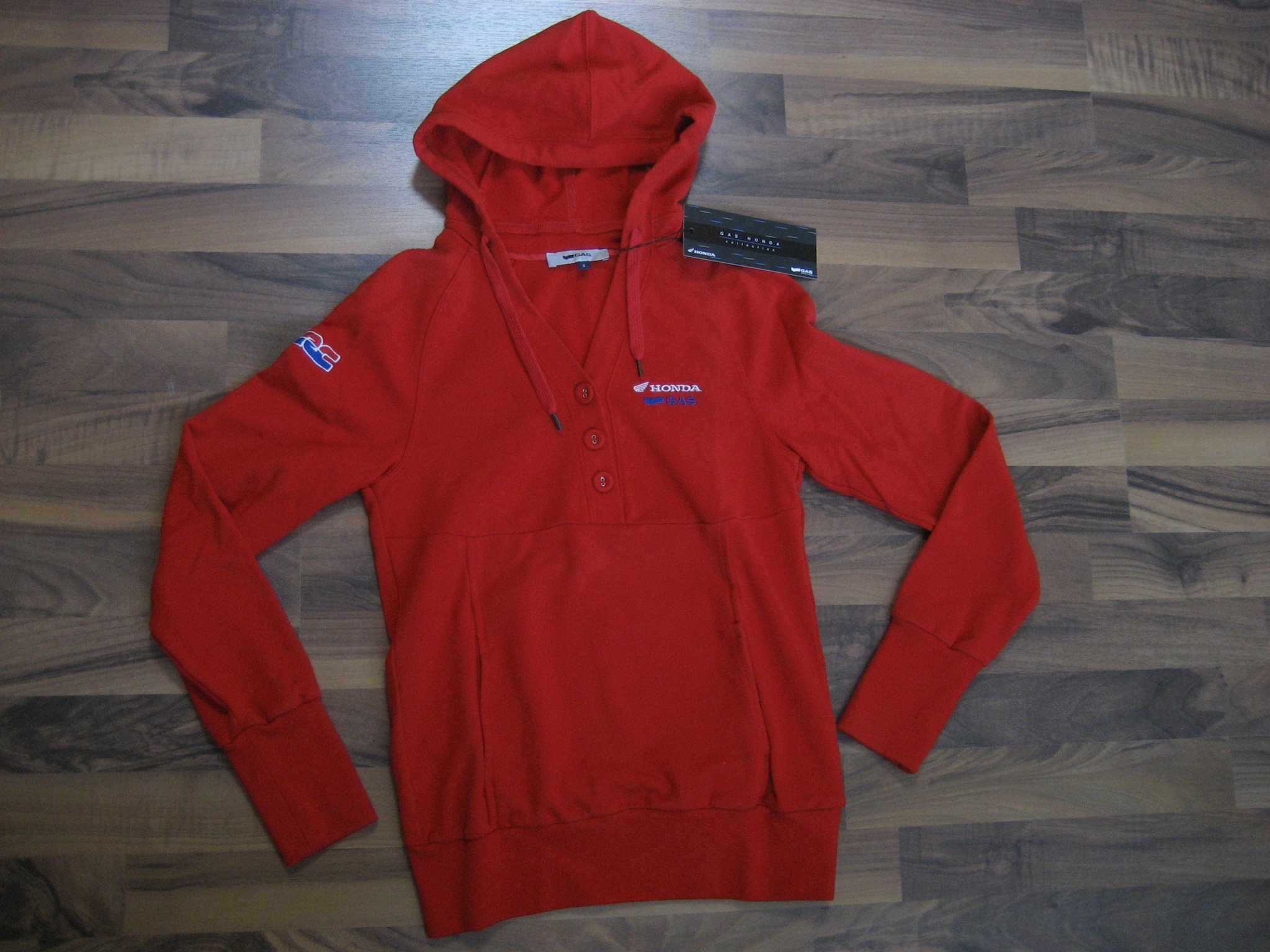 GAS HONDA Kapuzenpulli Größe S || 57 Euro