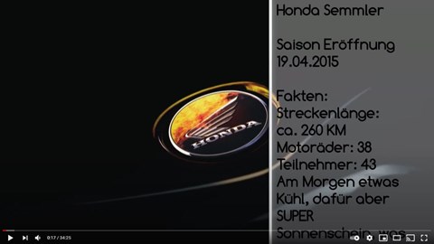Honda Semmler - 1te Ausfahrt 2015