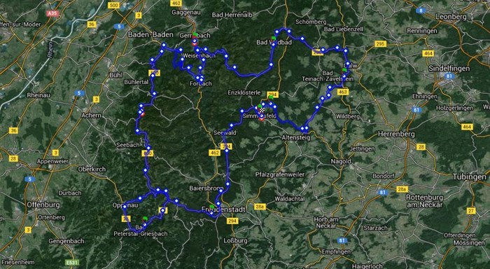 Nordschwarzwald Tour