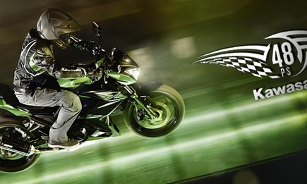 Die 48-PS-Modelle von Kawasaki