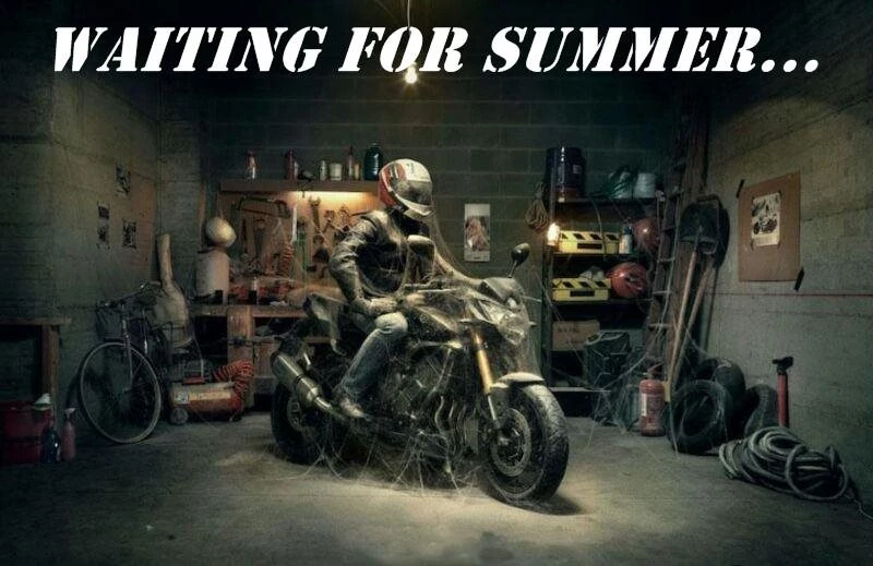 Winterlager Motorrad Bild 2: Winterlager Motorrad