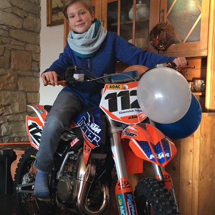 Justus John #112 Rennserie: Landesmeisterschaft Sachsen Anhalt Fahrzeug: KTM 85 SX