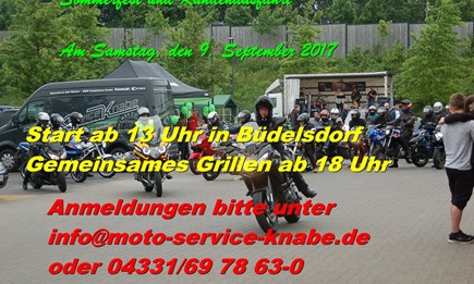 Kundenausfahrt mit Grillen