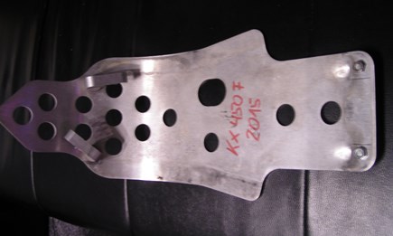 Gebrauchte Motorschutzplatte KX 450 F