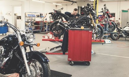 Werkstattersatzmotorräder Werkstattersatzmotorräder