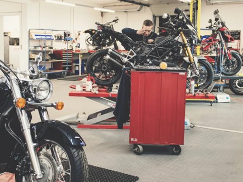 Werkstattersatzmotorräder Bild 1: Werkstattersatzmotorräder