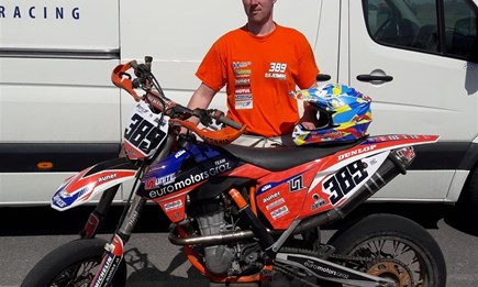 Michael Zlatnik - Start in die Supermoto Saison