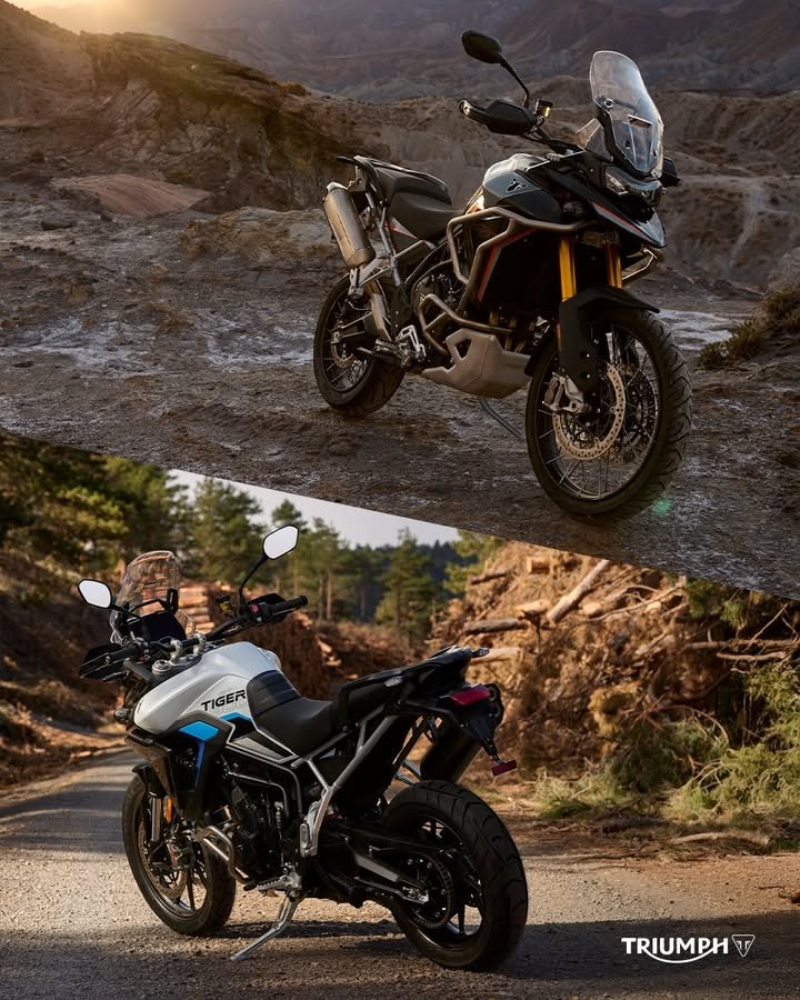 Vorschaubild für Post - Saisonende? Nicht mit uns: Wir stellen euch die neuen Tiger 900 Desert und Alpine Editions vor! 🔥
Diese zwei Sondereditionen könnt ihr ab sofort bei uns vorbestellen.

Stellt sich nur noch die Frage: 
Team Wüstenfreiheit oder Bergabenteuer?
>> https://www.triumph-bremen.de/de <<