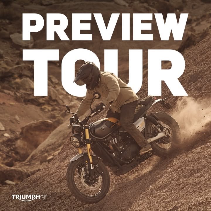 Vorschaubild für Post - Du willst nicht länger auf die neue Saison warten?

Stille deinen Hunger nach aufregender Bike-Action und lerne die Modellneuheiten 2026 auf unserer Preview Tour kennen!
🏍️ Trident 800
🏍️ Tiger 900 Alpine Edition

📅 Wann & Wo?
Am 17.01.2026 bei uns im Showroom (Hastedter Herrstr. 344, 28207 Bremen)

#luebekemannundsievers #triumphbremen