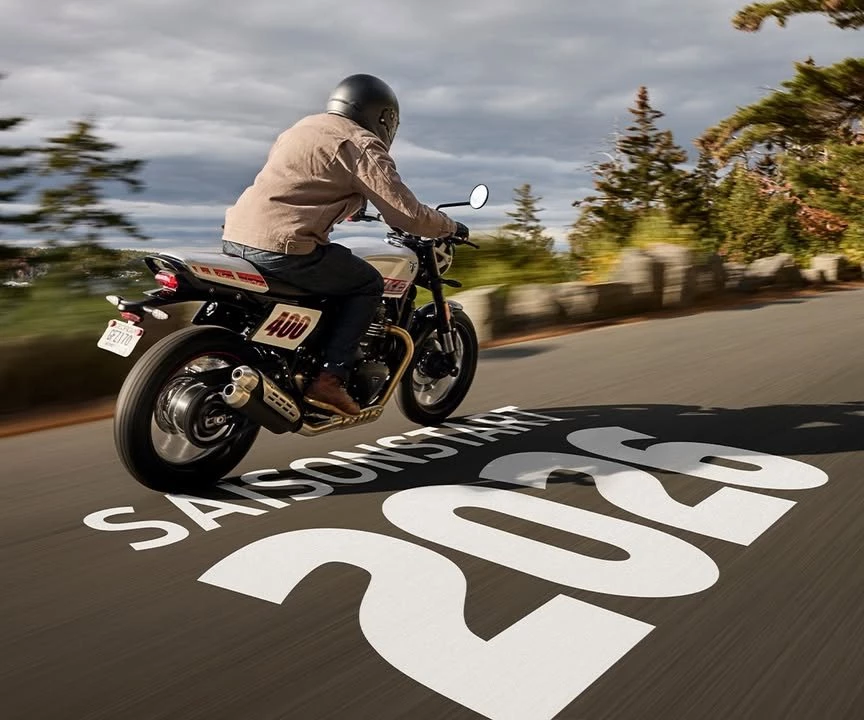 Vorschaubild für Post - Batterie geladen.
Reifen geprüft.
Herz? Schon lange bereit.

#triumphbremen #luebkemannundsievers