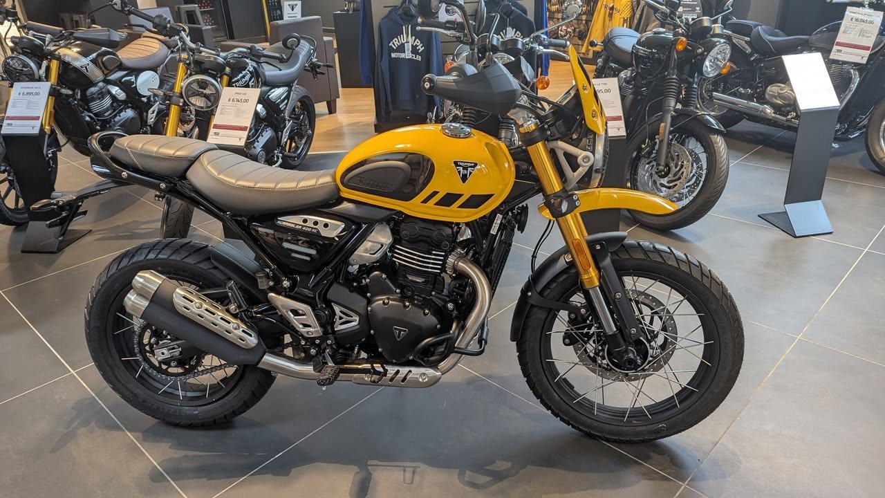 Vorschaubild für Post - Frisch eingetroffen und Brandneu: Scrambler 400XC