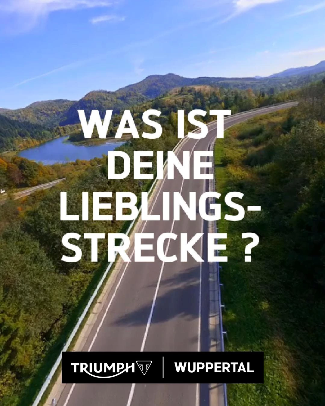 Vorschaubild für Post - Hast du eine Lieblingsstrecke in Deutschland? 🏍️🌳🛣️🏞️🌇

Was bevorzugst du?

Lieber die eng geschnittenen Serpentinen, langgezogene Kurven oder doch den ewig lang erscheinenden Horizont grade voraus?

Probefahren, Beratung und Verkauf bei Triumph Wuppertal in der Unterstraße 18-28
42107 Wuppertal oder unter www.triumph-wuppertal.de.

#triumph #wuppertal #wuppertalelberfeld #wuppertalcity #triumphmotorcycles #triumphofficial #triumphdeutschland #triumphmotorrad #triumphfans #ontheroad