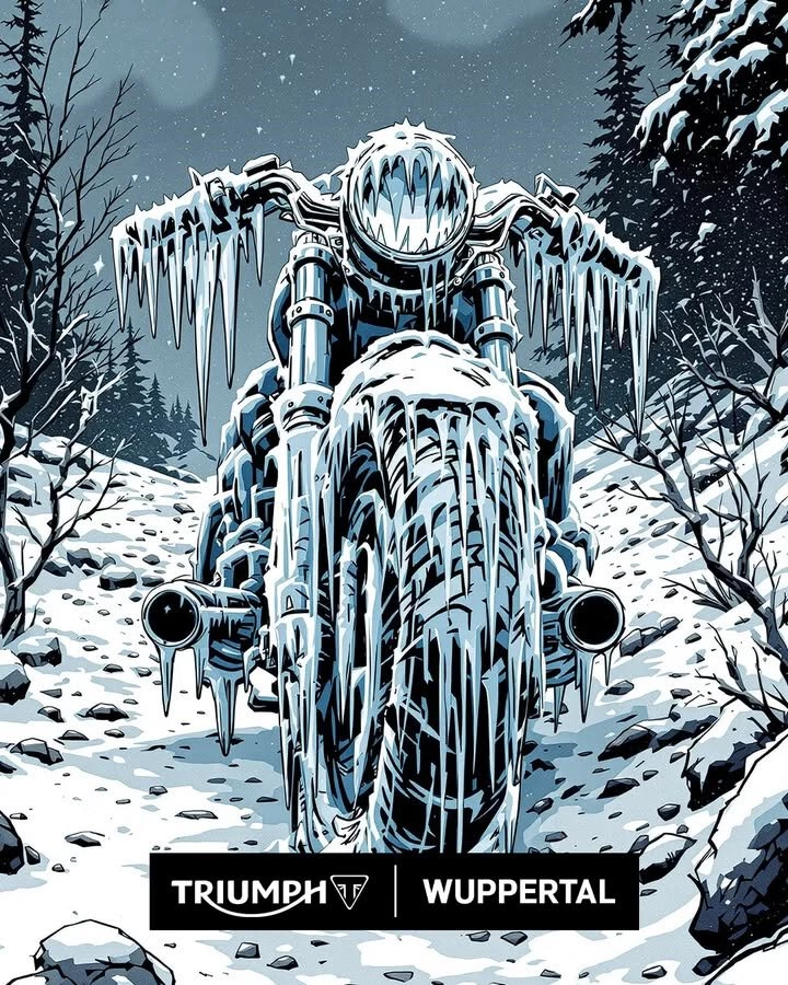 Vorschaubild für Post - ❄️🏍️ Friert ihr zu doll – oder fahrt ihr auch im Winter Motorrad?

Wenn die Temperaturen fallen, scheiden sich die Biker-Geister:�Die einen stellen das Bike ein, die anderen drehen auch bei Minusgraden noch eine Runde.

Egal zu welchem Team ihr gehört – Hauptsache, ihr bleibt sicher, warm und habt Spaß am Fahren! 🔥

Probefahren, Beratung und Verkauf bei Triumph Wuppertal in der Unterstraße 18-28
42107 Wuppertal oder unter www.triumph-wuppertal.de.

#triumph #wuppertal #wuppertalelberfeld #wuppertalcity #triumphmotorcycles #triumphofficial #triumphdeutschland #triumphmotorrad #triumphfans #Winterfahrt