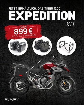 Vorschaubild für Post - 🏍️🔥 Jetzt Zubehörpakete sichern! 🔥🏍️

Nutze jetzt unsere attraktiven Angebote auf Zubehörpakete für die Triumph Tiger 1200 und die Triumph Tiger Sport 800!

Egal ob Reise, Komfort oder Schutz – mit den passenden Original-Zubehörpaketen holst du noch mehr aus deiner Triumph heraus. Perfekt abgestimmt auf dein Bike und deine Abenteuer

Für die aktuelle Tiger 1200 stehen drei Pakete zur Verfügung.
z.B. das Paket "Trekker"
Koffer > Aktionspreis 899€ statt 1.299€

Für die Tiger Sport 800 haben wir ein Paket, bestehend aus Koffersatz, Heizgriffe und Handprotektoren. Aktionspreis inkl. Mwst. 899€ statt 1.255€

👉 Jetzt vorbeikommen, beraten lassen und Vorteile sichern!
🔗 Triumph Steiermark: 
https://www.triumph-steiermark.at/de