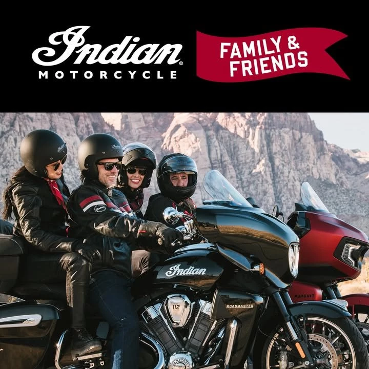 Vorschaubild für Post - Unsere Aktion Family & Friends läuft vom 15.09. bis 15.10.2025. Schaut vorbei! #indianmotorcycle