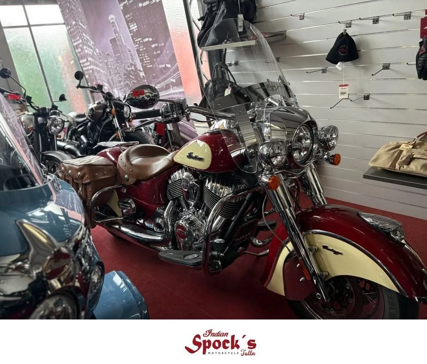 Vorschaubild für Post - Gebraucht: Indian Chief Vintage 2015

Hubraum: 1811 ccm
Leistung: 55 KW (75 PS)
Erstzulassung: 07. 2015
Kilometer: 33624 km
Farbe: Red/Cream

Eine wünderschöne gepflegte Vintage im klassischen Style mit einigen an Zubehör, wie z.B.: breiter Lenker,  
Griffe, Bremssattelabdeckung in chrom, Trittbretter vorne und hinten, Heelshifter, hintere Sturzbügel, Penzl Auspuffanlage, Sportluftfilter, Nockenwellen, Einzelsitz, Gepäcksträger, Hupen Cover .....

Kommt vorbei und seht sie euch an...

Preis in Österreich: € 26900.-
Nähere Infos unter: +43 664 3073413

#indianmotorcycle #spocksmotorcycles #indiantulln #spock #indianmotorcycleworld  #gebrauchtmotorräder #willhaben #zuverkaufen #gebraucht #gebrauchtkaufen #gebrauchtfahrzeuge #gebrauchtwagenhandel #verkaufenlernen

Mehr Infos zum Bike:
www.indian-tulln.at
www.spocks-motorcycles.at