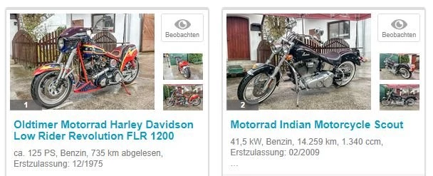 Vorschaubild für Post - Hi Leute,
unsere Auktion von Motorrädern, Mopeds und Kinder-Bikes läuft.
Schaut rein, vieleicht findet ihr das Eine oder Andere Stück Geschichte.
https://www.aurena.at/auktion/15709/Motorrader_C_0Motorradbekleidung_0und_0Accessoires?pagetype=b&page=1&pagesize=96&sorting=none&rel=20&c=5
#gebrauchtmotorräder #willhaben #gebrauchtharley #harleydavidsonmotorcycles #zuverkaufen #gebrauchtkaufen #gebrauchtfahrzeuge #gebrauchtwagenhandel #verkaufen