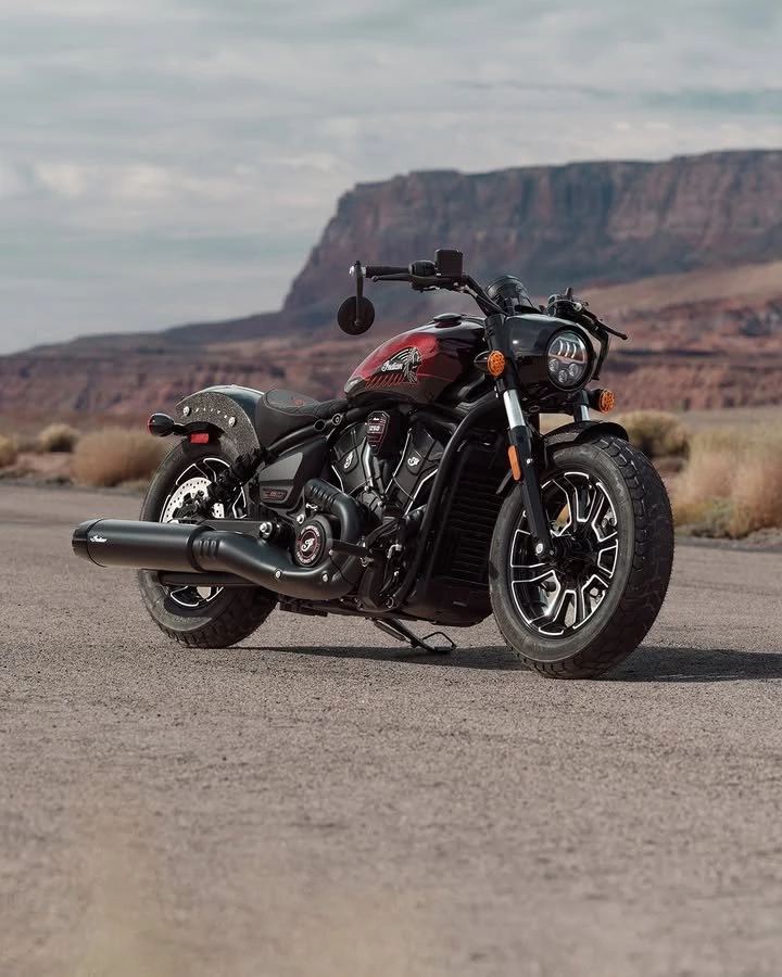 Vorschaubild für Post - Wir präsentieren die Scout Bobber 125th Anniversary Edition. Ein aggressives Erscheinungsbild und ein reduziertes Bobber-Design treffen auf hochwertige Oberflächen und handbemalte 125th Anniversary-Embleme. 
#indianmotorcycle