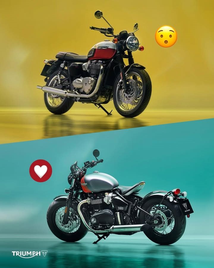 Vorschaubild für Post - Bonneville T120 😮 oder Bobber ❤️?

Wie du dich auch entscheidest: Nur noch bis 30.06.2025 sicherst du dir ganze 1.000 € Kundenvorteil* auf beide Modelle!

🔗 *Angebotsdetails verfügbar unter:

https://www.triumphmotorcycles.at/bikes/classic/bonneville-t120/t120-2023#:~:text=Minimalistisch%2C%20muskul%C3%B6s%2C%20kompromisslos%3A%20Die,in%20H%C3%B6he%20von%201.000%E2%82%AC*!