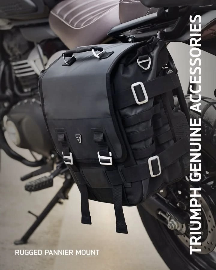 Vorschaubild für Post - Sorgen Sie dafür, dass Ihre Triumph Scrambler 400 für jedes Abenteuer gerüstet ist – mit einer Auswahl von bis zu 22 Original-Zubehörteilen von Triumph, die alle so robust, souverän und unverkennbar Triumph sind wie Ihr Motorrad.

Gestalten Sie Ihr Motorrad ganz nach Ihren Wünschen:
https://www.triumphmotorcycles.at/configure