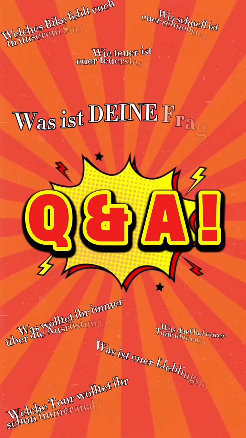 Vorschaubild für Post - Zeit für unsere wöchentliche Fragerunde! ⁉

Was sind deine Fragen an uns? Was wolltest du schon immer über das Motorradfahren, den Verkauf oder Kauf oder das Zubehör wissen? Was interessiert dich zum Thema Verleih oder Probefahrt? 🏍

Schreib es in die Kommentare oder sende uns eine DM 📝

#qunda #bikerfragen #fragerunde #meppen #rentbike #testride #berentelg #bikerzentrumberentelg #biker #bikelove #onroad #starkegebrauchte #bikedaily #rentabike