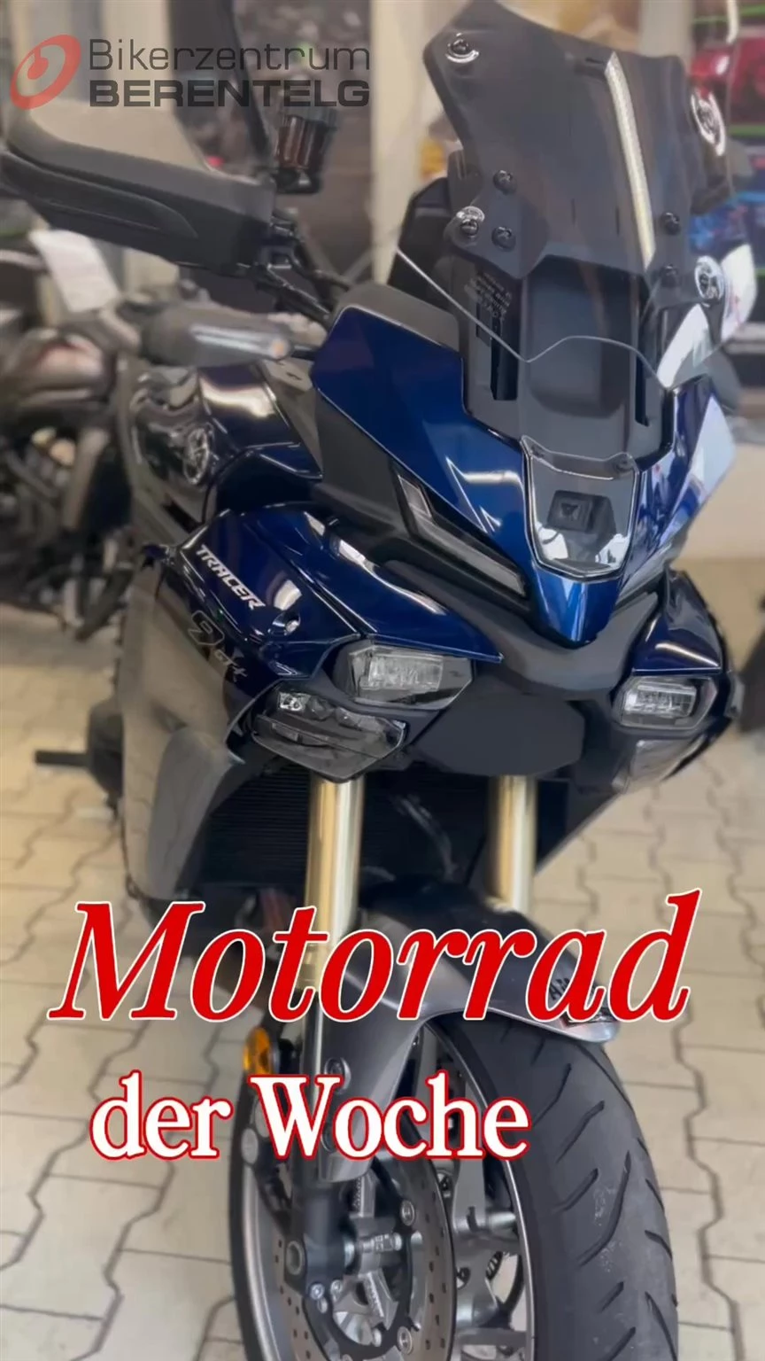 Vorschaubild für Post - 🔥 Motorrad der Woche: Yamaha Tracer 9 GT+ 🔥

Sportlich, komfortabel und vollgepackt mit modernster Technik – die Tracer 9 GT+ ist gebaut für alle, die keine Kompromisse machen.
Mit 120 PS aus dem drehfreudigen 890-cm³-Dreizylinder, semiaktivem Fahrwerk, Radar-gestütztem Tempomat und Top-Ausstattung ist sie bereit für jede Strecke – vom täglichen Pendelweg bis zur großen Tour.

💡 Features, die begeistern:
✅ Adaptiver Tempomat
✅ Quickshifter
✅ TFT-Display mit Konnektivität
✅ Höchster Komfort – ob solo oder zu zweit

👉 Erlebe die Tracer 9 GT+ jetzt live bei uns – dein Motorrad der Woche wartet auf dich!

#Tracer9GTPlus #Yamaha #MotorradDerWoche #RideYamaha #TouringMachine #BikerLife #AdventureAwaits #bikerzentrumberentelg #berentelg #meppen #emsland