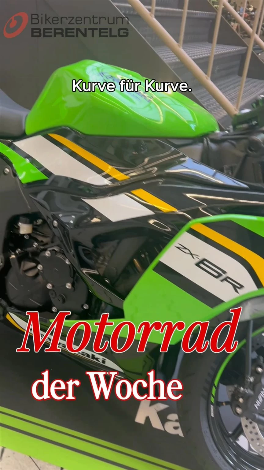 Vorschaubild für Post - Das Motorrad der Woche: die Ninja ZX-6R 🏍

Geboren für die Rennstrecke, zuhause auf der Landstraße.
Erlebe pure Leidenschaft – Kurve für Kurve, Moment für Moment. 🔥

#ninjazx6r #kawasaki #bikerzentrumberentelg #onroad #biker #emsland #motorrad