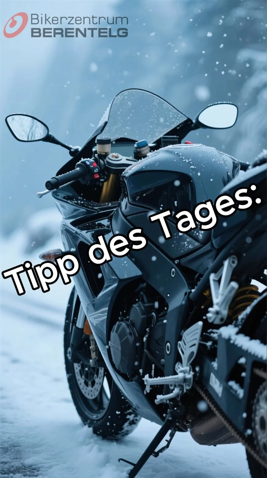 Vorschaubild für Post - 💡 Unser Tipp des Tages! 💡
Achtet auf Streusalz! ❄️
Es macht die Straßen sicherer, aber ist pures Gift für euer Motorrad – Korrosionsalarm! ⚠️

👉 Nach jeder Fahrt kurz mit klarem Wasser abspülen und ihr seid auf der sicheren Seite.
Stay safe & keep your bike clean! 🏍️✨

#tippdestages #bikerzentrumberentelg #bikelove #onroad #biker #bikedaily #meppen #motorrad