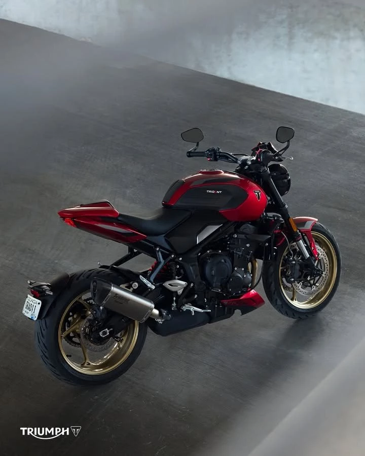 Vorschaubild für Post - Scharfe Triple-Power, unvergleichliche Agilität und der pure Adrenalinkick - jederzeit und überall mit der neuen Trident 800. 

Jetzt bei uns vorbestellbar!
>> https://triumph-niederoesterreich.at/de <<