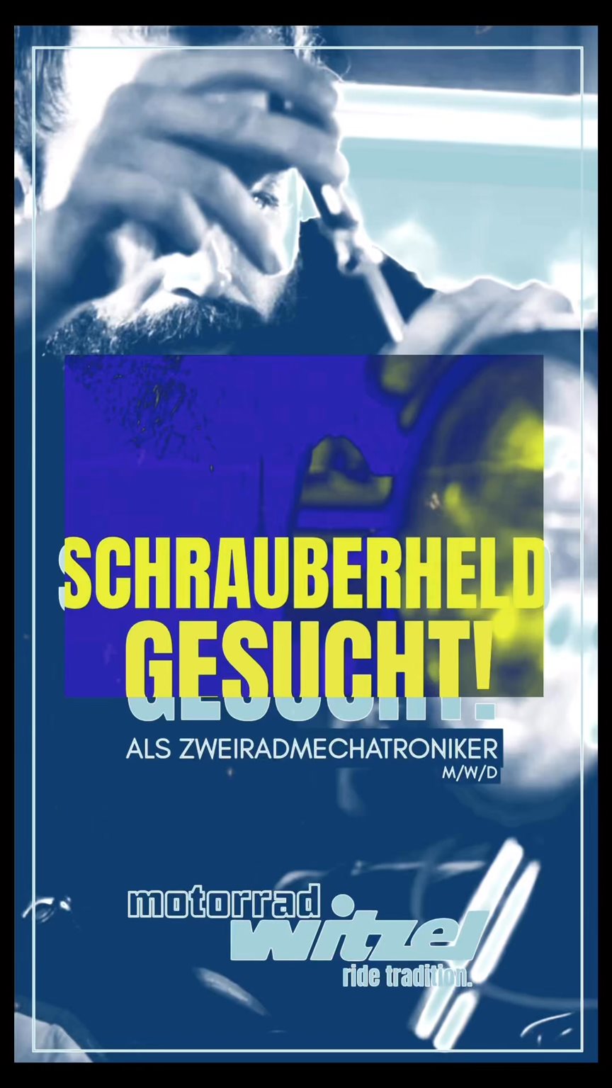 Vorschaubild für Post - SCHRAUBERHELD GESUCHT! #job #teamplayer #MotorradWitzel #schweinfurt  BMW Motorrad Deutschland @Top-Fans Yamaha Motor Fantic Motor Motorrad Witzel