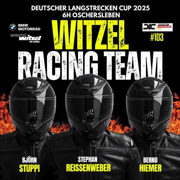 Vorschaubild für Post - 🏁 𝐖𝐢𝐭𝐳𝐞𝐥 𝐑𝐚𝐜𝐢𝐧𝐠 𝐓𝐞𝐚𝐦 – DLC4, 6h Oschersleben 🏁

𝐀𝐦 𝐒𝐚𝐦𝐬𝐭𝐚𝐠, 𝟏𝟏.𝟏𝟎.𝟐𝟎𝟐𝟓, 𝐬𝐭𝐚𝐫𝐭𝐞𝐧 𝐰𝐢𝐫 𝐢𝐧 𝐝𝐞𝐫 𝐌𝐨𝐭𝐨𝐫𝐬𝐩𝐨𝐫𝐭 𝐀𝐫𝐞𝐧𝐚 𝐎𝐬𝐜𝐡𝐞𝐫𝐬𝐥𝐞𝐛𝐞𝐧 𝐢𝐧 𝐝𝐞𝐧 𝟒. 𝐋𝐚𝐮𝐟 𝐝𝐞𝐫 𝐃𝐋𝐂 – 𝟔 𝐒𝐭𝐮𝐧𝐝𝐞𝐧 𝐌𝐨𝐭𝐨𝐫𝐬𝐩𝐨𝐫𝐭!🔥

Die Motorsport Arena Oschersleben ist eine etablierte Rennstrecke mit 3,696 km Länge und 14 Kurven. Mit moderner Infrastruktur und anspruchsvoller Streckenführung bietet sie spannende Momente für Fahrer und Zuschauer gleichermaßen. Während des 6-Stunden-Rennens treten Teams in verschiedenen Kategorien gegeneinander an – ein echtes Highlight für alle Motorsportfans!

𝐔𝐧𝐬𝐞𝐫𝐞 𝐅𝐚𝐡𝐫𝐞𝐫 𝐠𝐞𝐛𝐞𝐧 𝐚𝐥𝐥𝐞𝐬 𝐚𝐮𝐟 𝐝𝐞𝐫 𝐒𝐭𝐫𝐞𝐜𝐤𝐞:
🏍️ Bernd Hiemer
🏍️ Stephan Reißenweber 
🏍️ Björn Stuppi 

Bernd Hiemer  @stephanreissenweber @85tuppi BMW Motorrad Deutschland  @witzelracing 

Drückt uns die Daumen und feuert das Witzel Racing Team an! 🔥

#WitzelRacingTeam #DLC2025 #6hOschersleben #MotorsportArenaOschersleben #MSFSauerland #BerndHiemer #StephanReißenweber #BjörnStuppi #RacingTeam #MotorsportLiebe #FullGas #RennsportFieber #RaceWeekend #TeamWitzel #AdrenalinPur #MotorradWitzel

@Top-Fans