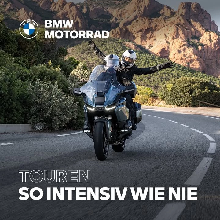 Vorschaubild für Post - TOUREN SO INTENSIV WIE NIE

Der Frühling steht in den Startlöchern – und mit ihm eine Saison voller Freiheit, Abenteuer und Fahrspaß. Erlebe jede Tour so intensiv wie nie, egal ob auf Asphalt oder im Gelände. Die BMW R 1300er Familie und viele weitere Highlights warten darauf, entdeckt zu werden.

Lass Dich inspirieren oder informiere Dich unter:
bmw-motorrad.de/saisonstart

#BMWMotorrad #MakeLifeARide #Saisonstart
