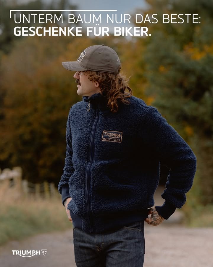Vorschaubild für Post - Mach einen Triumph-Fan (oder dich selbst 😉) mit einem neuen Lieblingsteil aus unserer Bekleidungskollektion glücklich!

Noch bis zum 24.12.2025 findest du während der Triumph Black Weeks exklusive Angebote in unseren vorrätigen Kollektionen. Nur solange der Vorrat reicht! 

>> https://www.triumph-wuerzburg.de <<