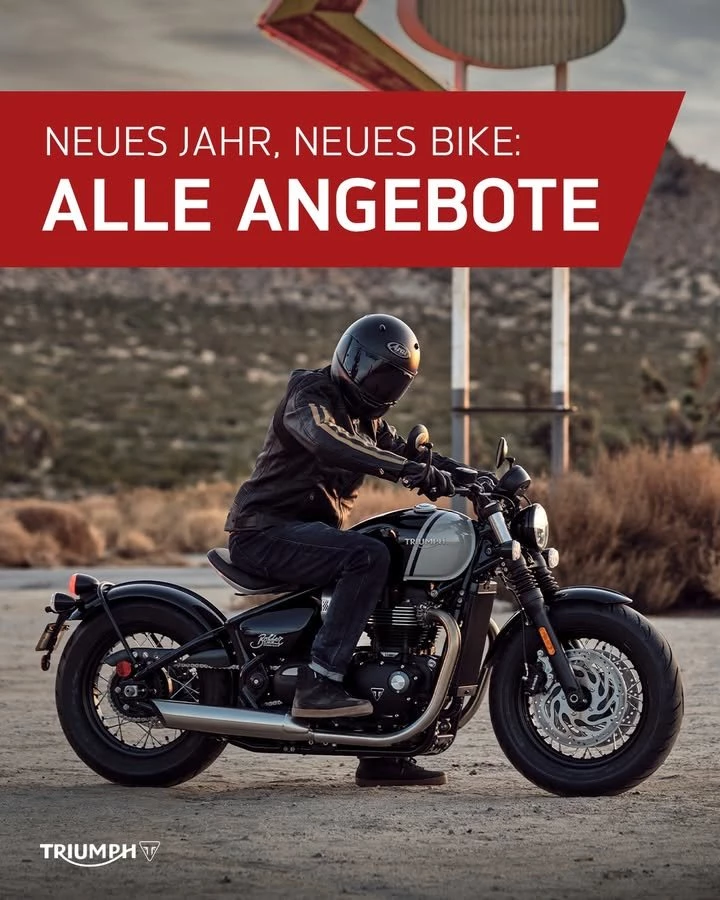 Vorschaubild für Post - Finde dein neues Traumbike: Entdecke alle Angebote jetzt auf unserer Webseite und in unserem Showroom!

>> https://www.triumph-wuerzburg.de <<