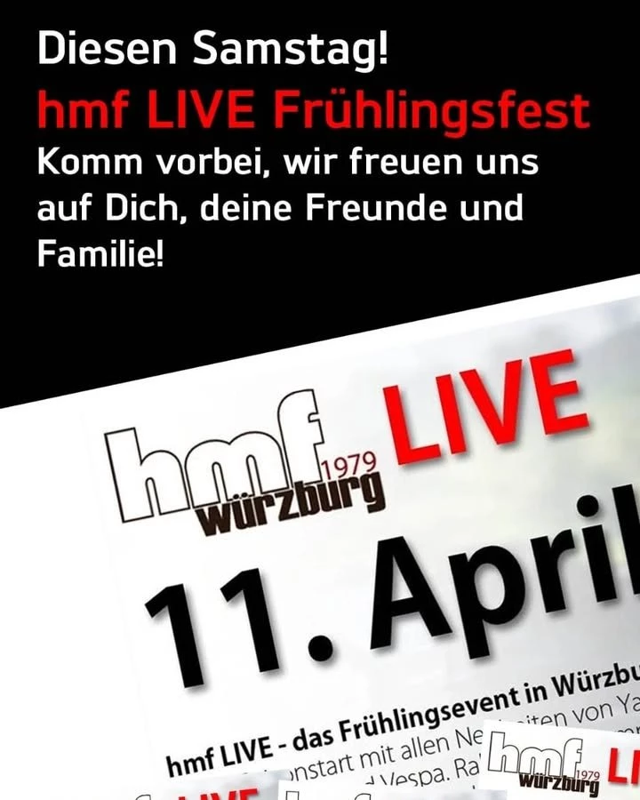 Vorschaubild für Post - Diesen Samstag, Saison Opening bei Triumph Würzburg! Bist du dabei?